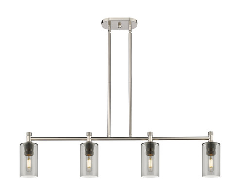 Downtown Urban LED Island Pendant in Satin Nickel (405|434-4I-SN-G434-7SM)