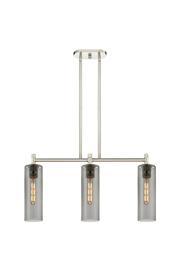 Downtown Urban LED Island Pendant in Polished Nickel (405|434-3I-PN-G434-12SM)