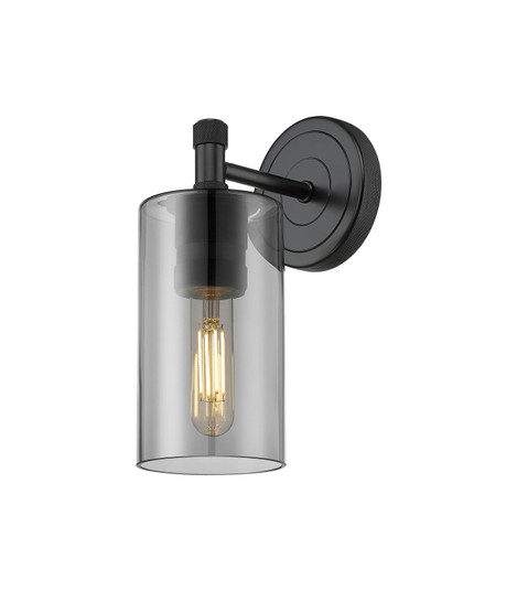 Downtown Urban LED Wall Sconce in Matte Black (405|434-1W-BK-G434-7SM)