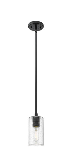 Downtown Urban One Light Pendant in Matte Black (405|434-1S-BK-G434-7SDY)