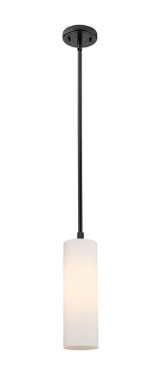 Downtown Urban LED Pendant in Matte Black (405|434-1S-BK-G434-12WH)