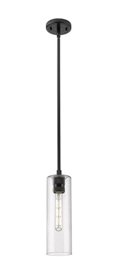 Downtown Urban LED Pendant in Matte Black (405|434-1S-BK-G434-12SDY)