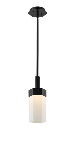 Downtown Urban LED Pendant in Matte Black (405|427-1S-BK-G427-9CL)