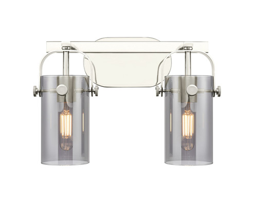 Downtown Urban LED Bath Vanity in Polished Nickel (405|423-2W-PN-G423-7SM)