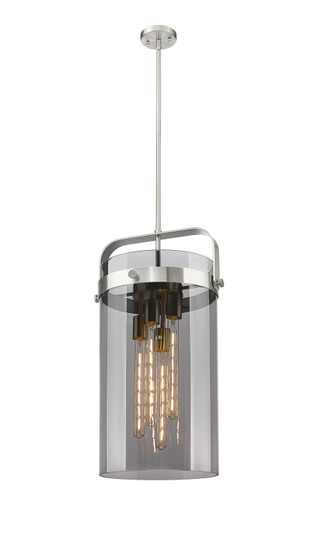 Downtown Urban Four Light Pendant in Satin Nickel (405|413-4SL-SN-G413-4S-12SM)