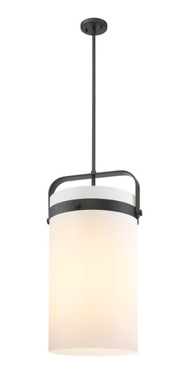 Downtown Urban Four Light Pendant in Matte Black (405|413-4SL-BK-G413-4S-12WH)