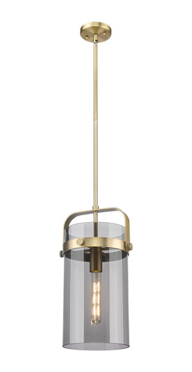 Downtown Urban One Light Mini Pendant in Brushed Brass (405|413-1SM-BB-G413-1S-8SM)