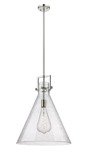 Newton One Light Pendant in Polished Nickel (405|411-1SL-PN-G411-18SDY)