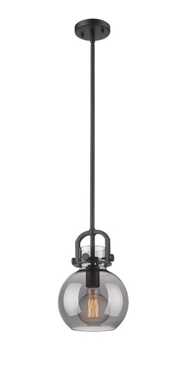 Downtown Urban One Light Mini Pendant in Matte Black (405|410-1SS-BK-G410-8SM)