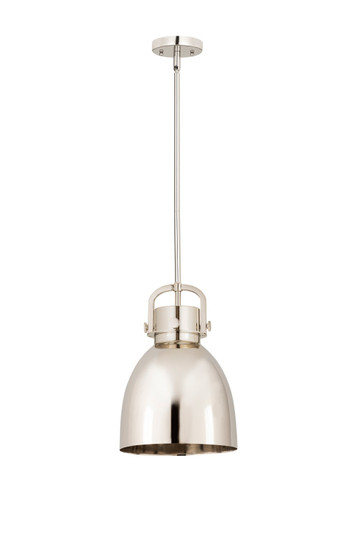 Downtown Urban One Light Pendant in Polished Nickel (405|410-1SM-PN-M412-10PN)