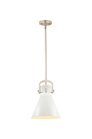Downtown Urban One Light Pendant in Polished Nickel (405|410-1SM-PN-M411-10PN)