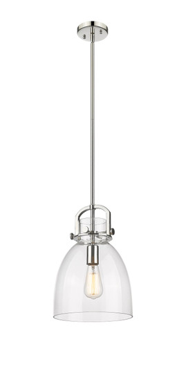 Downtown Urban One Light Pendant in Polished Nickel (405|410-1SM-PN-G412-10CL)