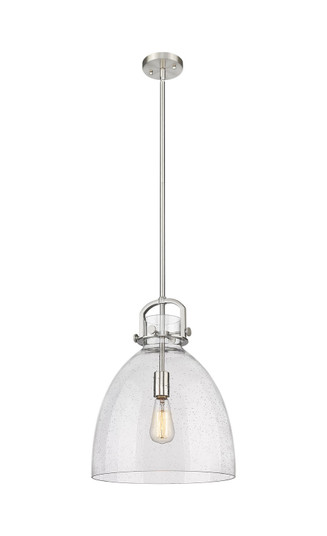 Downtown Urban One Light Pendant in Satin Nickel (405|410-1SL-SN-G412-14SDY) Downtown Urban One Light Pendant in Satin Nickel (405|410-1SL-SN-G412-14SDY)
