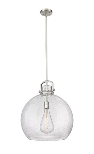 Downtown Urban One Light Pendant in Satin Nickel (405|410-1SL-SN-G410-18SDY)