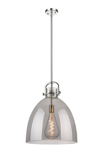 Downtown Urban One Light Pendant in Polished Nickel (405|410-1SL-PN-G412-16SM)