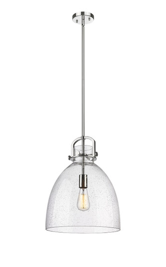 Downtown Urban One Light Pendant in Polished Nickel (405|410-1SL-PN-G412-14SDY)