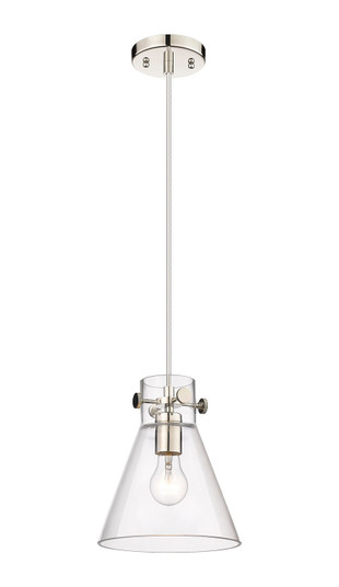 Downtown Urban One Light Pendant in Polished Nickel (405|410-1PS-PN-G411-8CL)