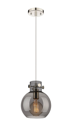 Downtown Urban One Light Mini Pendant in Polished Nickel (405|410-1PS-PN-G410-8SM)