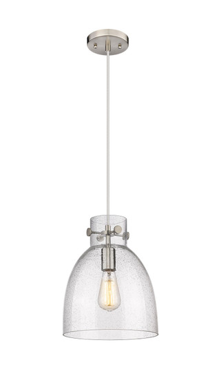 Downtown Urban One Light Pendant in Satin Nickel (405|410-1PM-SN-G412-10SDY) Downtown Urban One Light Pendant in Satin Nickel (405|410-1PM-SN-G412-10SDY)