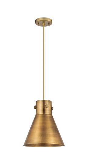 Downtown Urban One Light Pendant in Brushed Brass (405|410-1PM-BB-M411-10BB)