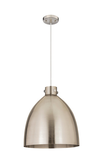 Downtown Urban One Light Pendant in Satin Nickel (405|410-1PL-SN-M412-18SN)