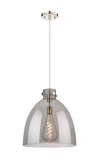 Downtown Urban One Light Pendant in Polished Nickel (405|410-1PL-PN-G412-16SM)