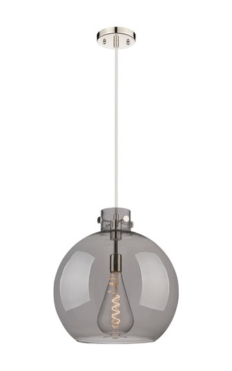 Newton One Light Pendant in Polished Nickel (405|410-1PL-PN-G410-16SM)