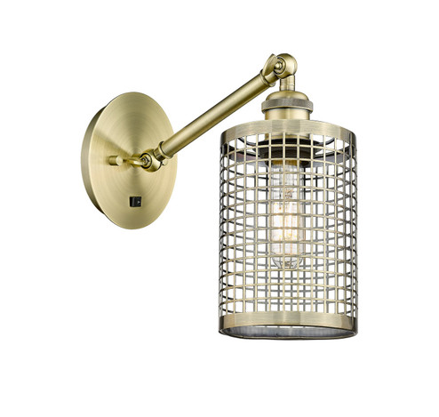 Downtown Urban LED Wall Sconce in Antique Brass (405|317-1W-AB-M18-AB)