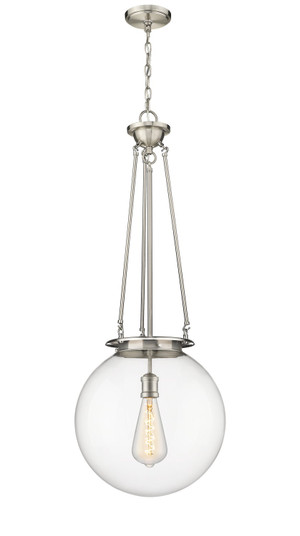 Essex One Light Pendant in Satin Nickel (405|221-1P-SN-G202-16)
