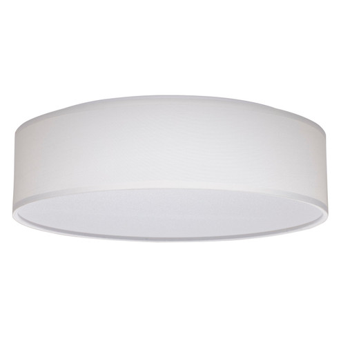 LED Flush Mount in White Fabric (72|62-999)