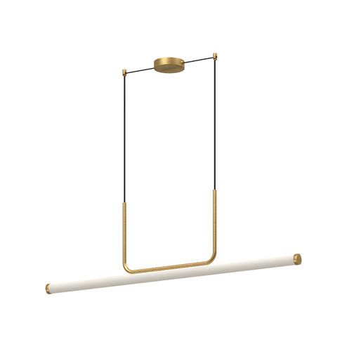 Vesper LED Linear Pendant in Brushed Gold (347|LP73048-BG)