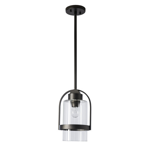 Alcove One Light Outdoor Pendant in Coastal Black (39|362555-SKT-MULT-80-FD0744)