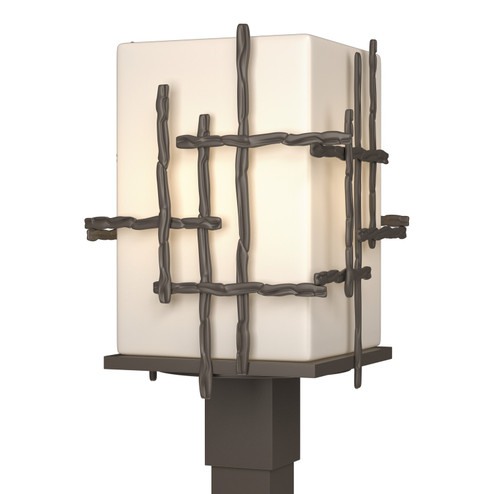 Tura One Light Outdoor Post Mount in Coastal Dark Smoke (39|342023-SKT-77-GG0084)