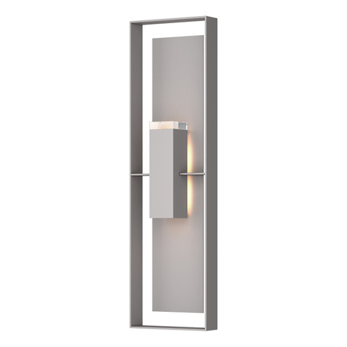 Shadow Box Shadow Box Extra Tall Sconce in Coastal Burnished Steel (39|302608-SKT-78-78-ZM0736)