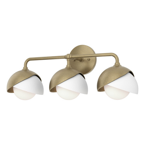 Brooklyn Brooklyn 3-Light Double Shade Bath Sconce in Soft Gold (39|201375-SKT-84-02-GG0711)