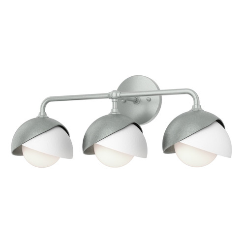 Brooklyn Brooklyn 3-Light Double Shade Bath Sconce in Vintage Platinum (39|201375-SKT-82-02-GG0711)