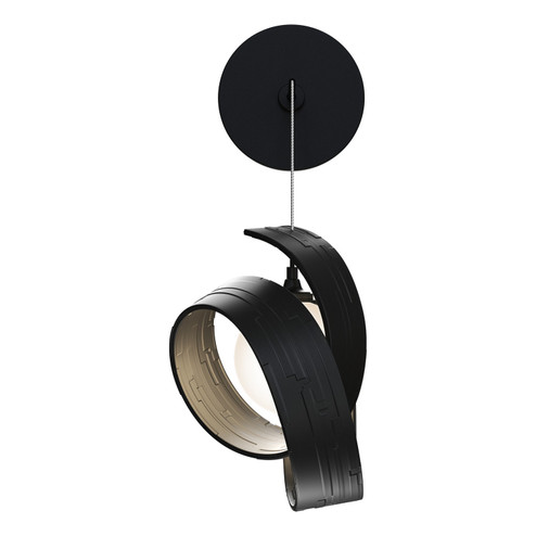 Riza Riza Low Voltage Sconce in Black (39|201353-SKT-10-GG0711)