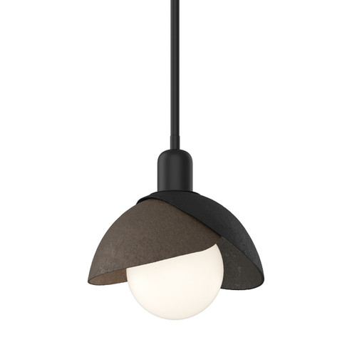 Brooklyn Brooklyn Double Shade Mini Pendant in Black (39|181183-SKT-MULT-10-05)