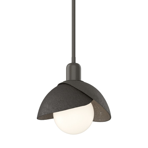 Brooklyn Brooklyn Double Shade Mini Pendant in Dark Smoke (39|181183-SKT-MULT-07-14)