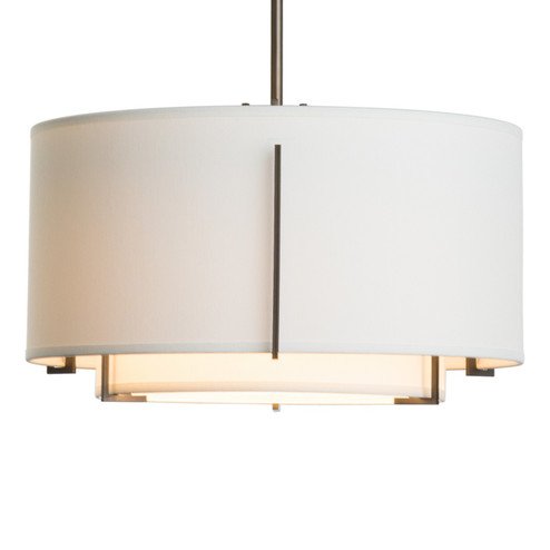 Exos Exos Small Double Shade Pendant in Dark Smoke (39|139602-SKT-MULT-07-SF1099-SF1590)