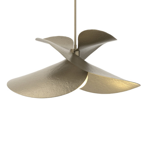 Hibiscus Hibiscus Large Pendant in Soft Gold (39|139455-SKT-MULT-84)