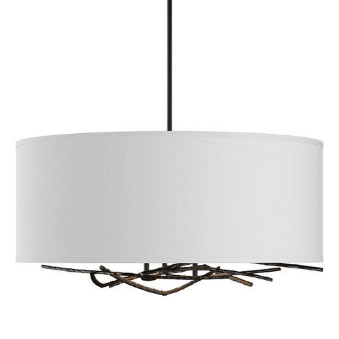 Brindille Brindille Drum Shade Pendant in Oil Rubbed Bronze (39|137665-SKT-MULT-14-SF2201)