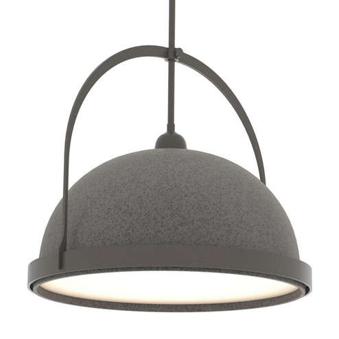 Atlas One Light Pendant in Dark Smoke (39|137462-SKT-MULT-07-20)