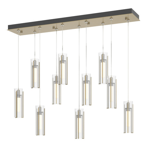 Exos Glass LED Pendant in Ink (39|131204-SKT-STND-89-GG0065)