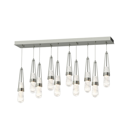 Link Link 10-Light Blown Glass Pendant in White (39|131200-SKT-LONG-02-YG0434)