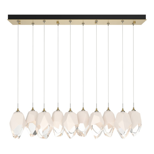 Chrysalis Chrysalis 10-Light Large Crystal Pendant in Modern Brass (39|131144-SKT-STND-86-WP0755)