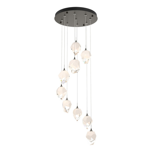Chrysalis Chrysalis 9-Light Small Crystal Pendant in Dark Smoke (39|131140-SKT-STND-07-WP0754)