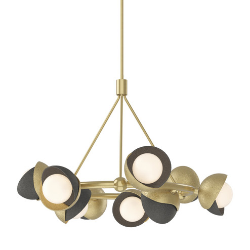 Brooklyn Nine Light Pendant in Modern Brass (39|131068-SKT-MULT-86-20-GG0711)