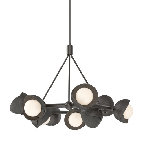 Brooklyn Nine Light Pendant in Oil Rubbed Bronze (39|131068-SKT-MULT-14-20-GG0711)