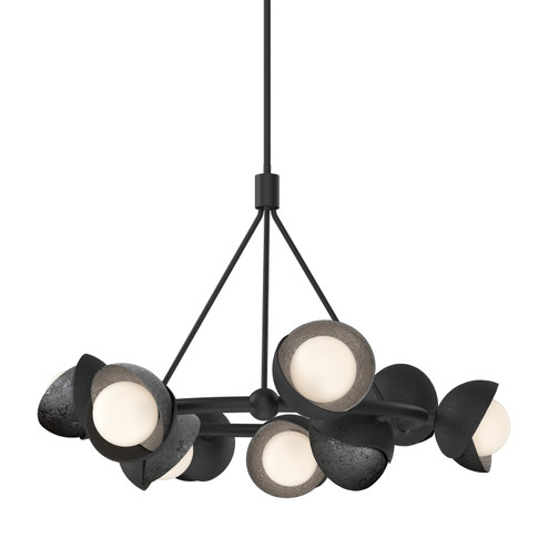 Brooklyn Brooklyn 9-Light Double Shade Ring Pendant in Black (39|131068-SKT-MULT-10-89-GG0711)